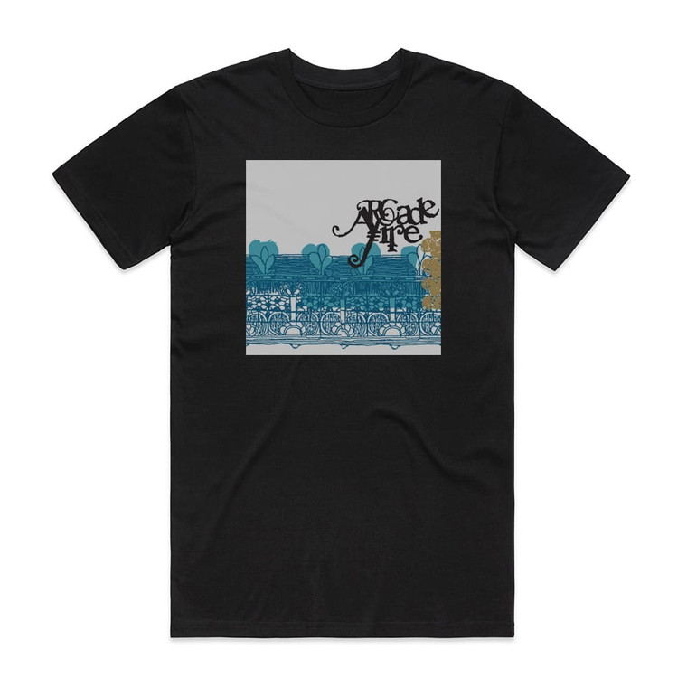 Arcade Fire Arcade Fire Album Cover T-Shirt Black