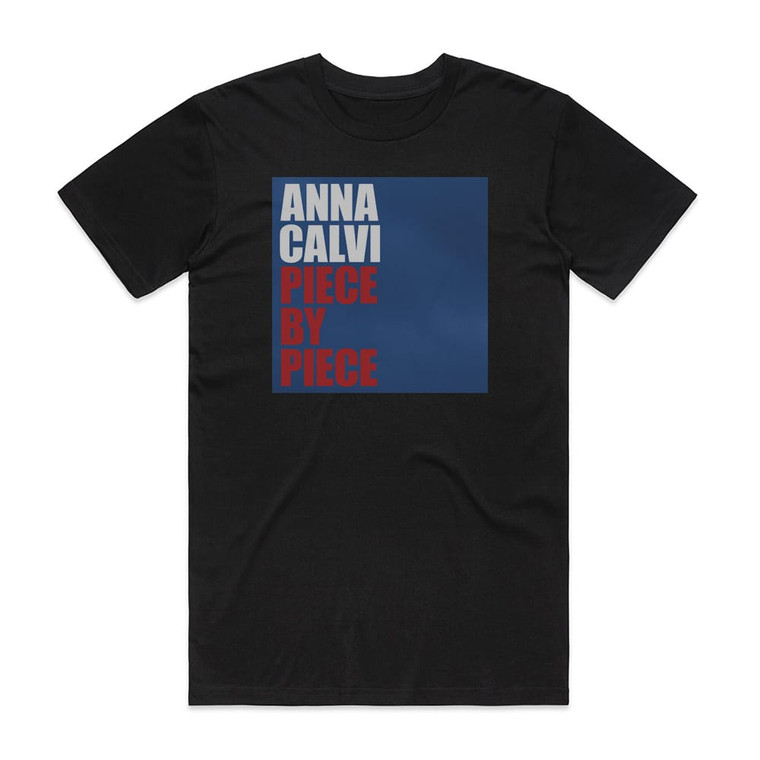Anna Calvi Piece By Piece Album Cover T-Shirt Black