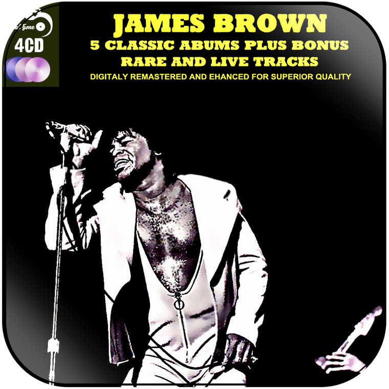 James Brown A Soulful Christmas Album Cover Sticker Album Cover Sticker