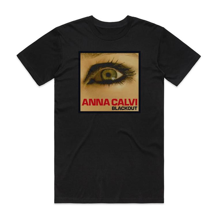 Anna Calvi Blackout Album Cover T-Shirt Black
