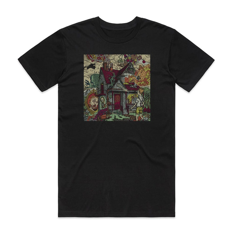 A Lot Like Birds No Place Album Cover T-Shirt Black