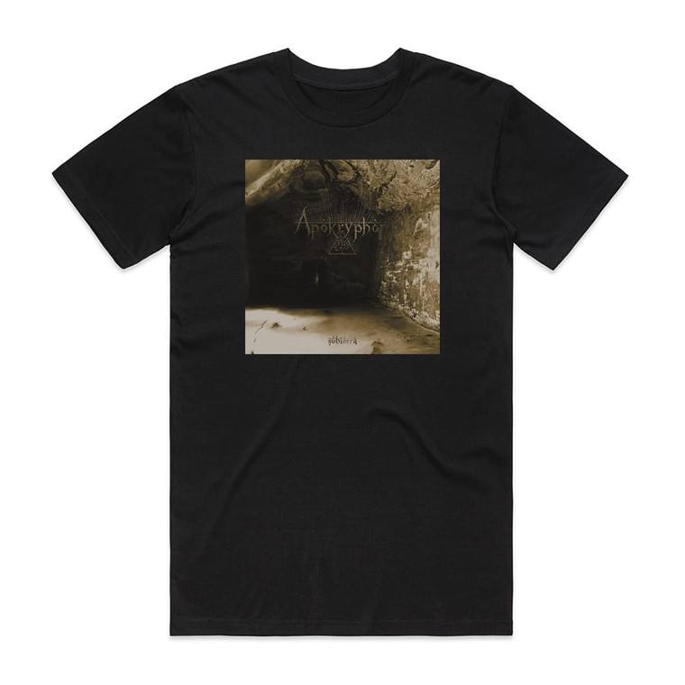 Apokryphon Subterra Album Cover T-Shirt Black