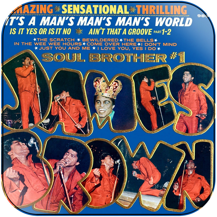 James Brown Its A Mans World Album Cover Sticker Album Cover Sticker James Brown Its A Mans World Album Cover Sticker Album Cover Sticker