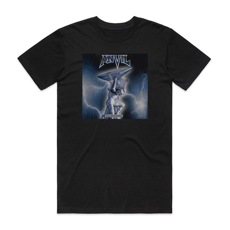 Anvil Still Going Strong Album Cover T-Shirt Black