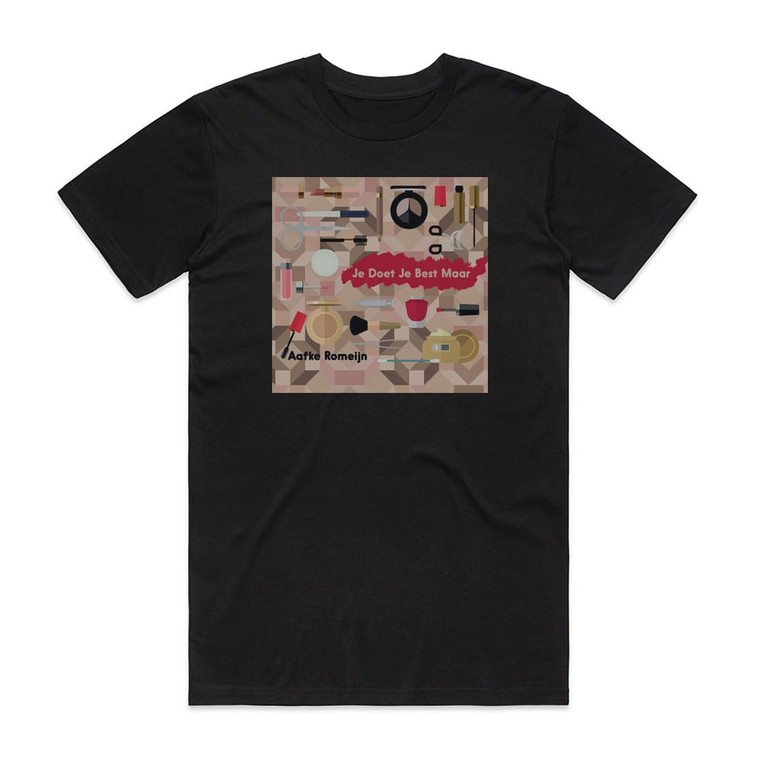 Aafke Romeijn Je Doet Je Best Maar Album Cover T-Shirt Black