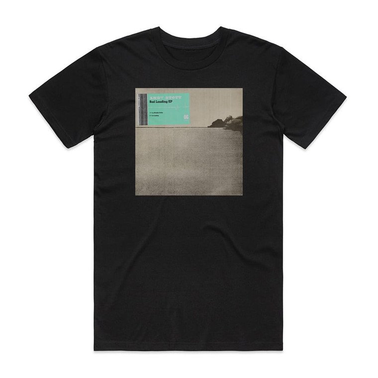 Andy Stott Bad Landing Album Cover T-Shirt Black