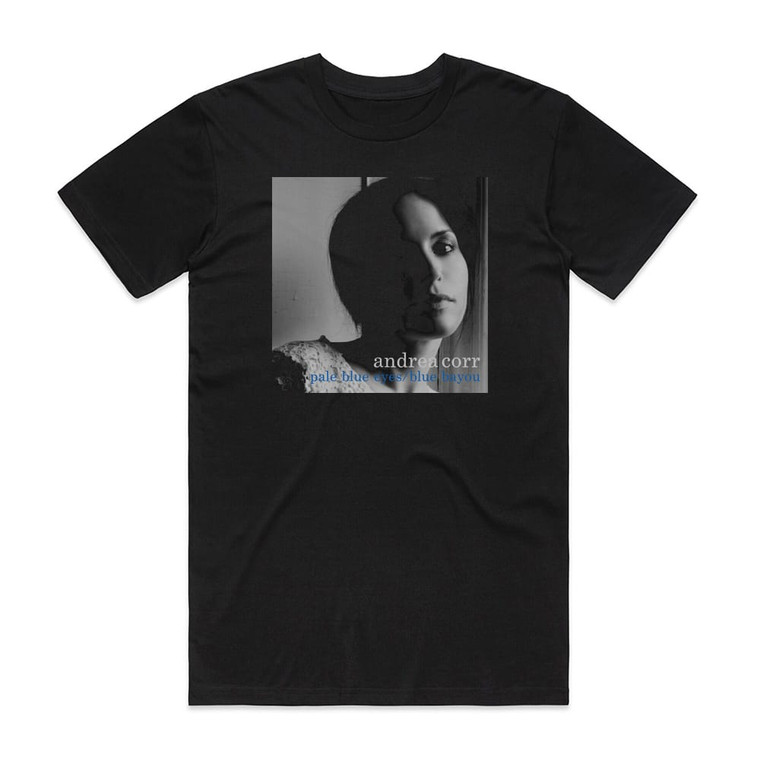Andrea Corr Pale Blue Eyes Album Cover T-Shirt Black