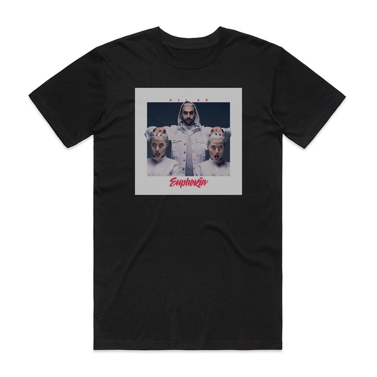 Ali As Euphoria Album Cover T-Shirt Black