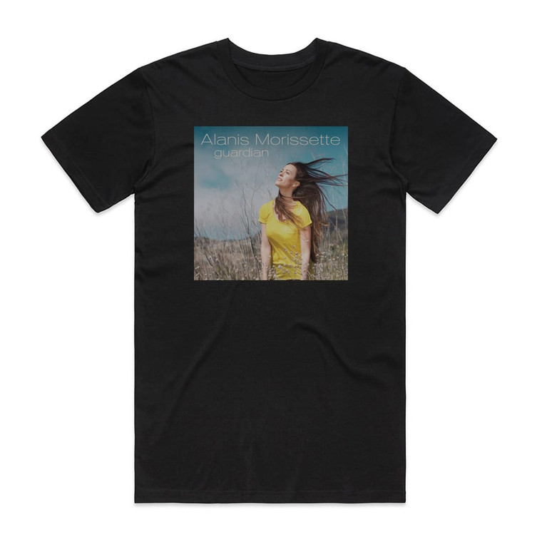 Alanis Morissette Guardian Album Cover T-Shirt Black