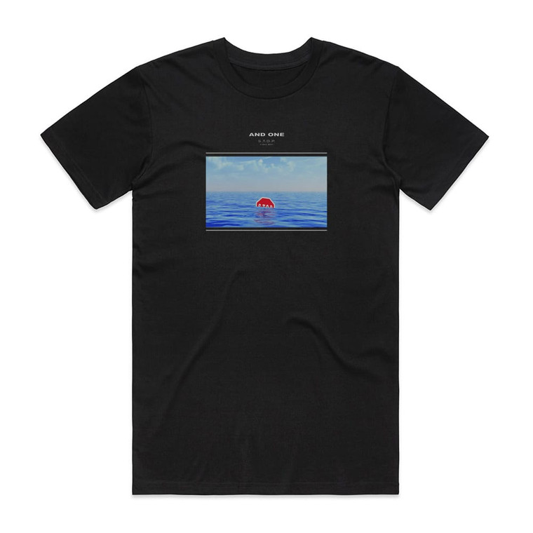 And One Stop 1 Album Cover T-Shirt Black