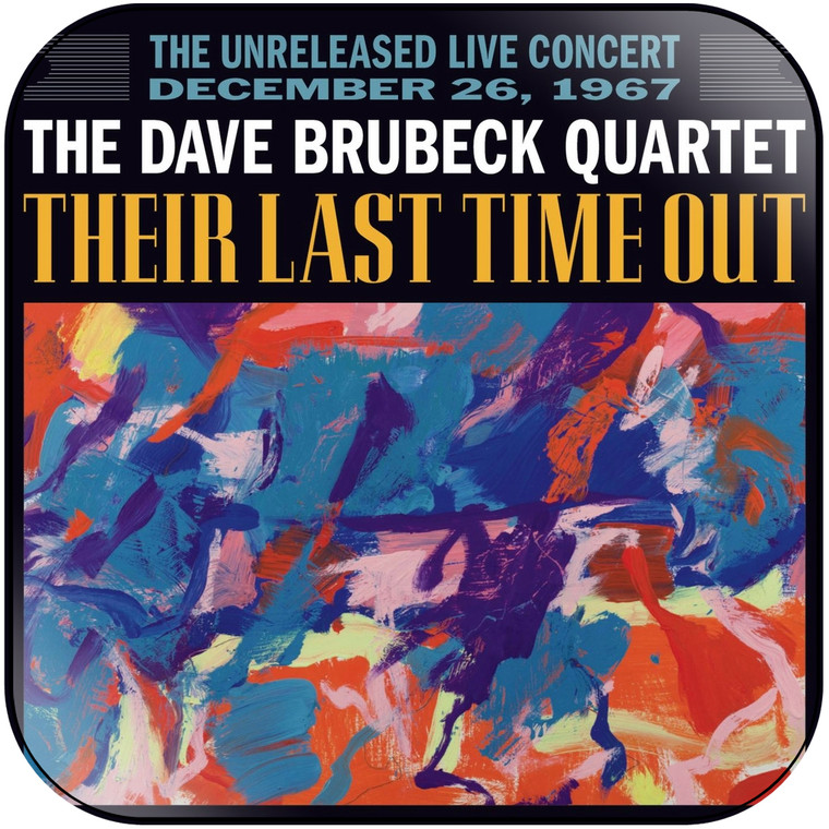 The Dave Brubeck Quartet Time Changes Album Cover Sticker Album Cover Sticker