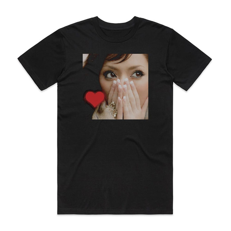 Ayumi Hamasaki Missunderstood Album Cover T-Shirt Black