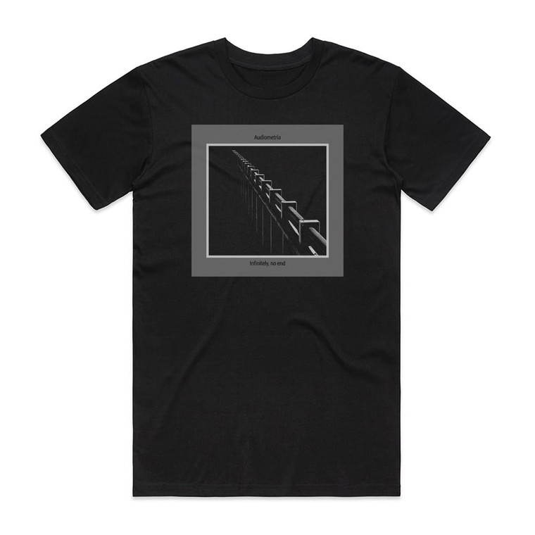 Audiometria Infinitely No End Album Cover T-Shirt Black