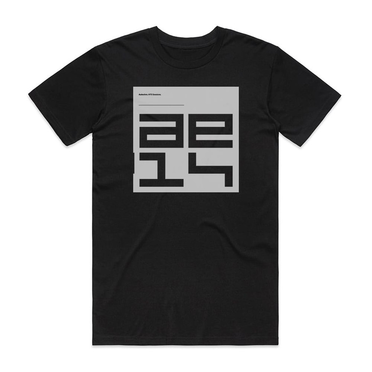 Autechre Nts Sessions 14 Album Cover T-Shirt Black