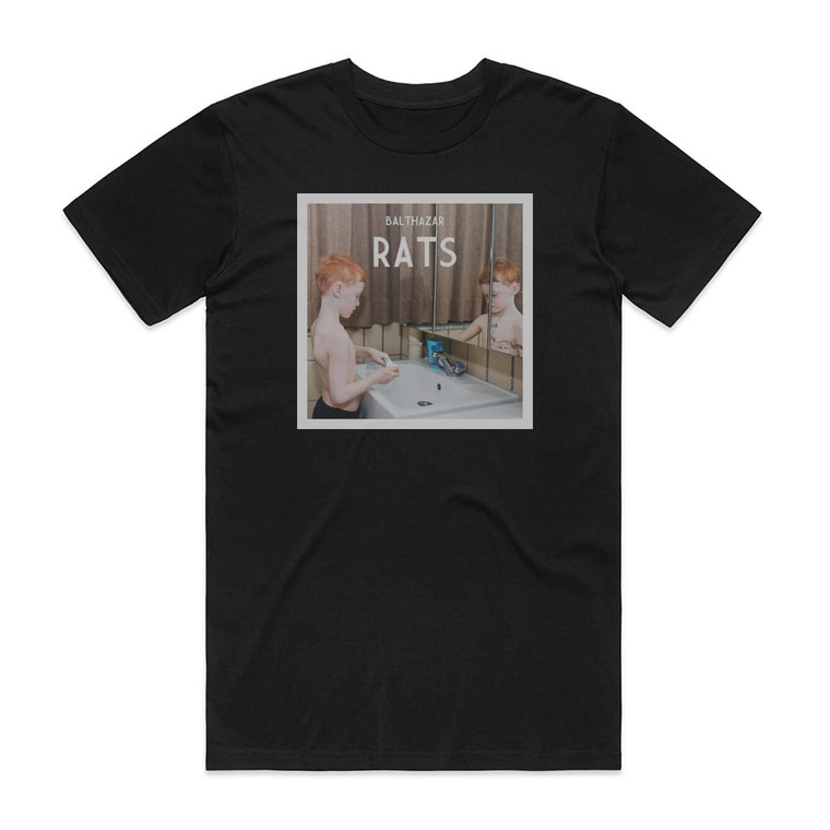 Balthazar Rats Album Cover T-Shirt Black