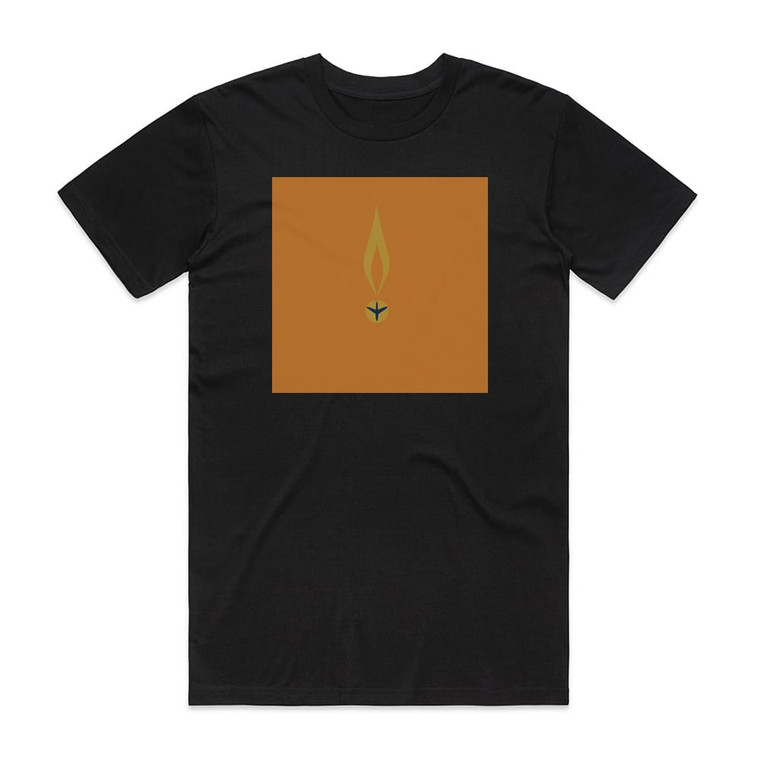 Burning Airlines Mission Control Album Cover T-Shirt Black
