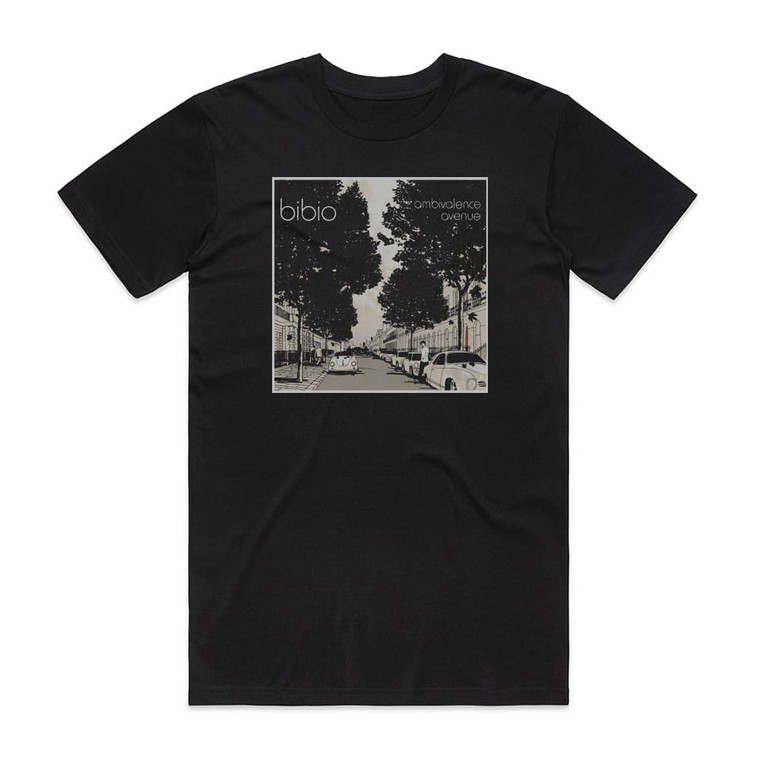 Bibio Ambivalence Avenue Album Cover T-Shirt Black