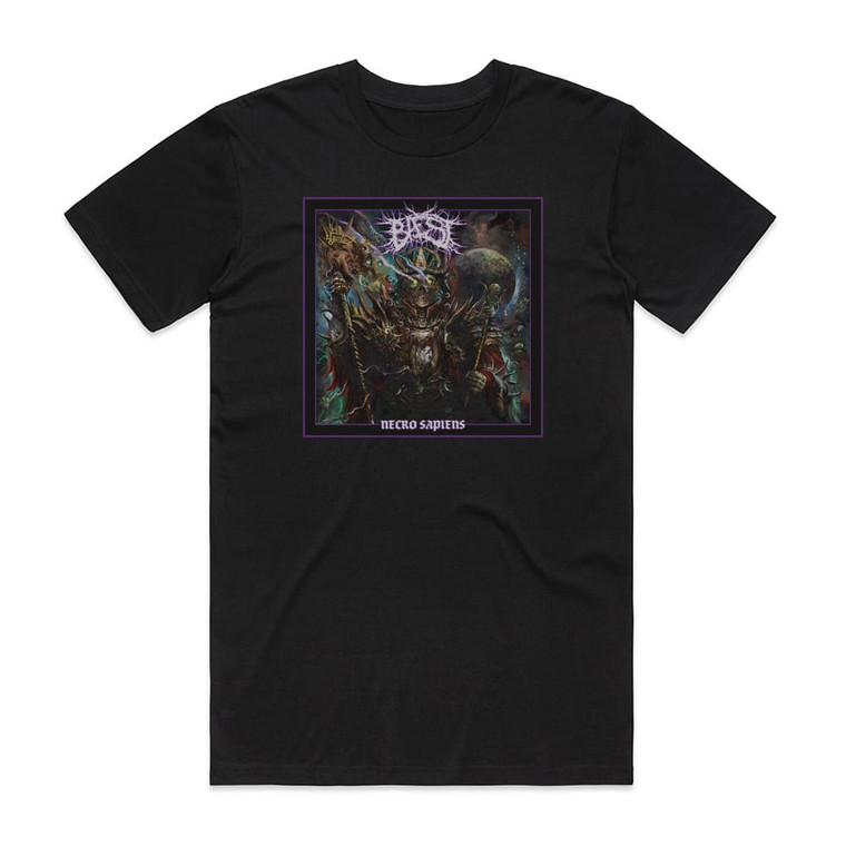 Baest Necro Sapiens Album Cover T-Shirt Black
