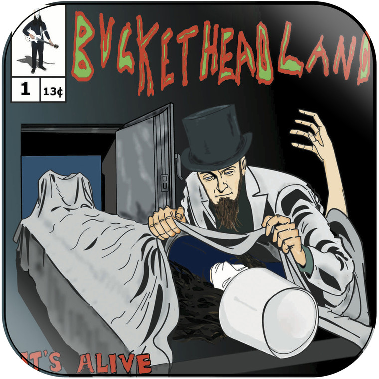 Buckethead Look Up There Album Cover Sticker Album Cover Sticker