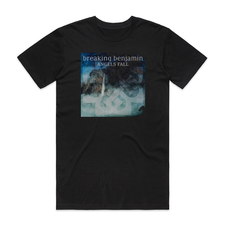 Breaking Benjamin Angels Fall Album Cover T-Shirt Black