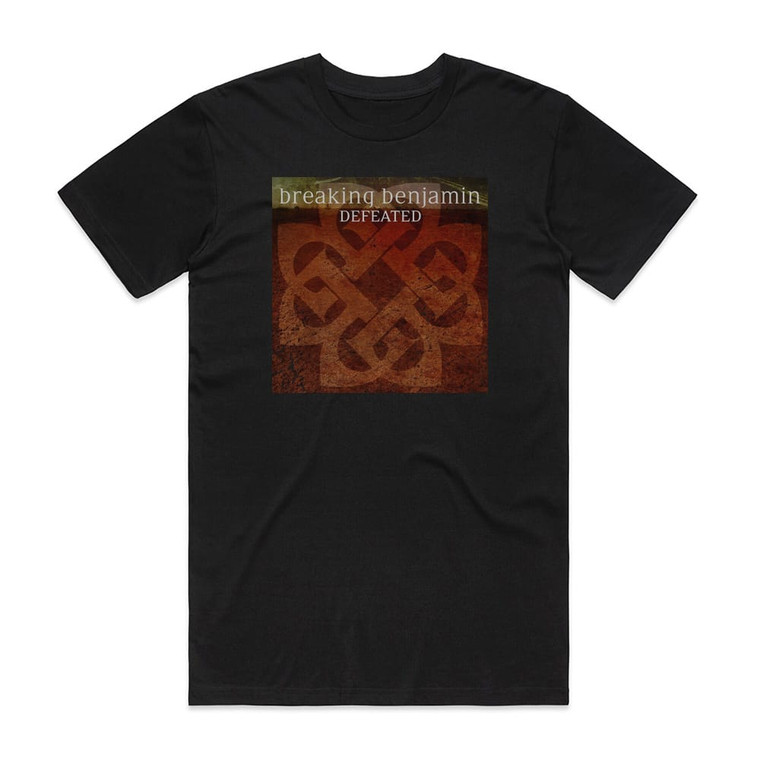 Breaking Benjamin Defeated Album Cover T-Shirt Black