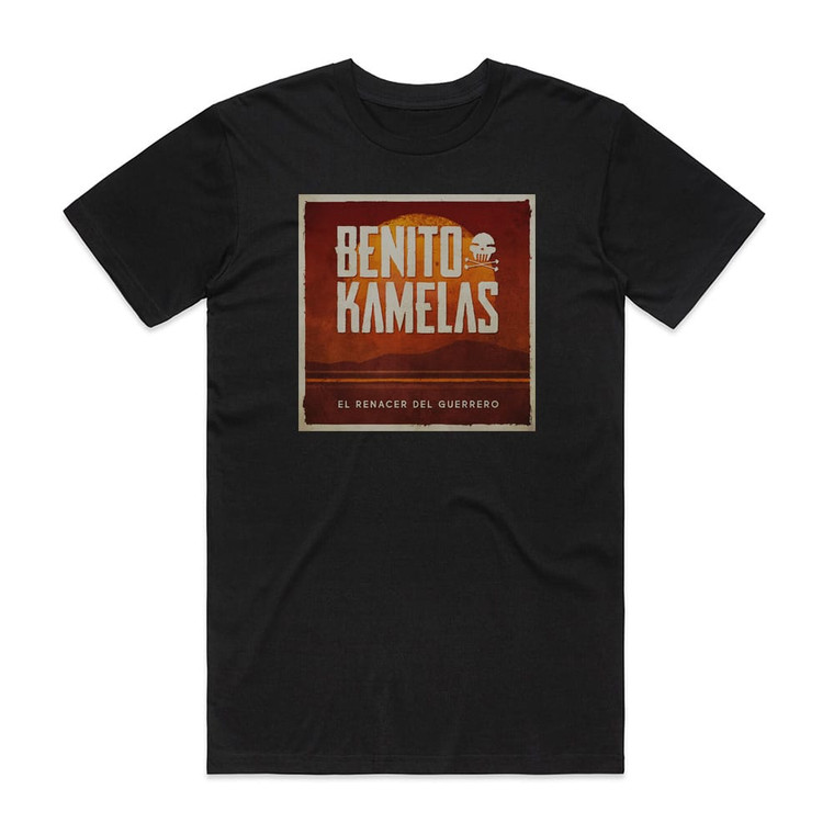 Benito Kamelas El Renacer Del Guerrero Album Cover T-Shirt Black