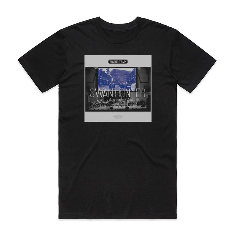 Big Big Train Swan Hunter Album Cover T-Shirt Black