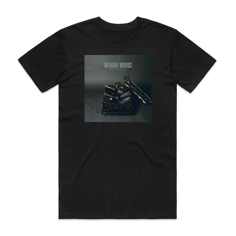 Bethel Music Without Words Album Cover T-Shirt Black