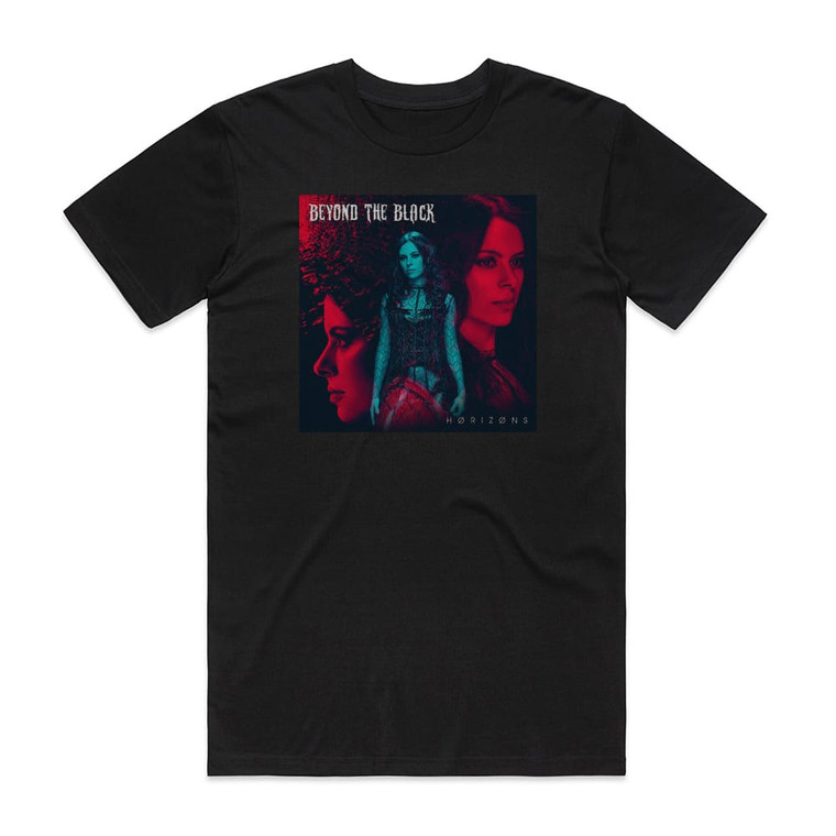 Beyond The Black Hrizns Album Cover T-Shirt Black