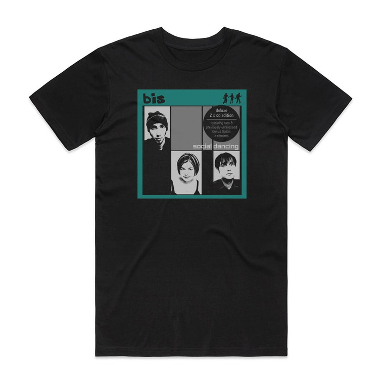 bis Social Dancing Album Cover T-Shirt Black