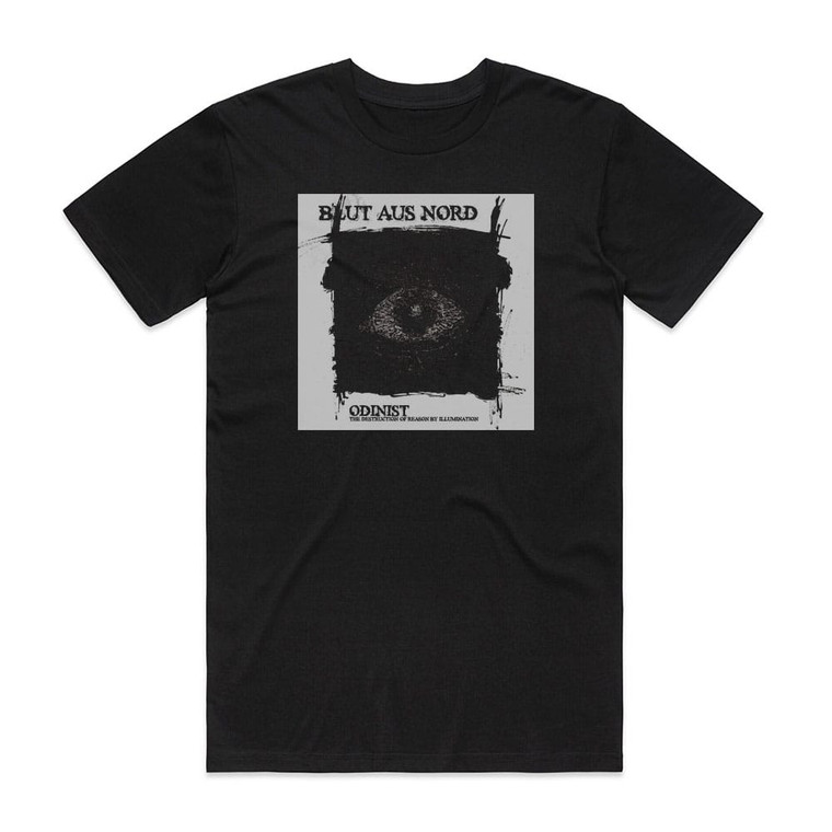 Blut aus Nord Odinist The Destruction Of Reason By Illumination Album Cover T-Shirt Black
