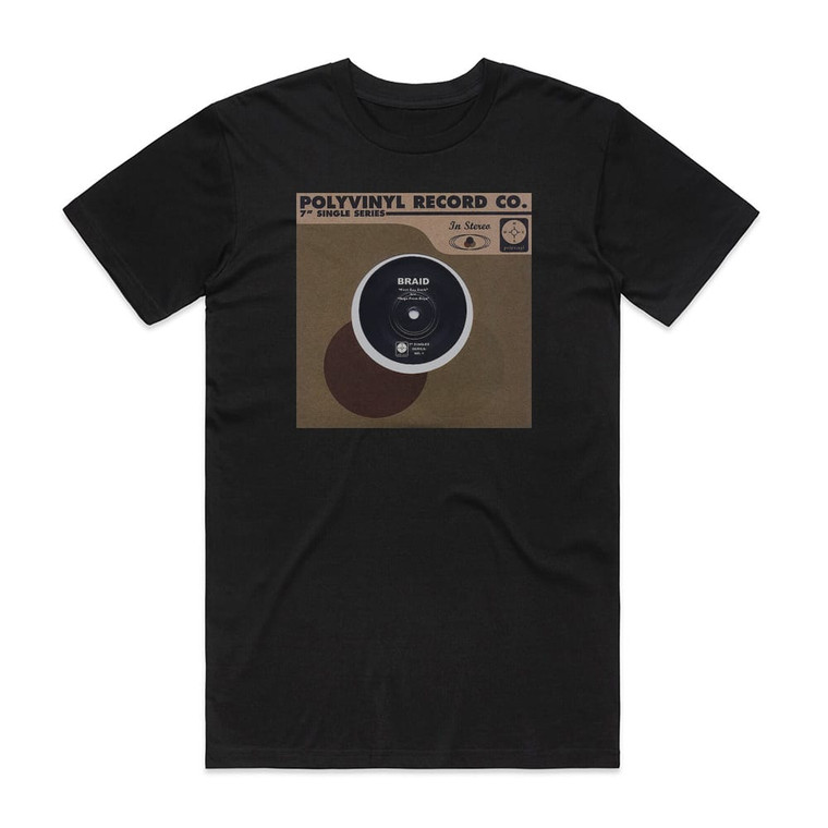 Braid First Day Back Album Cover T-Shirt Black