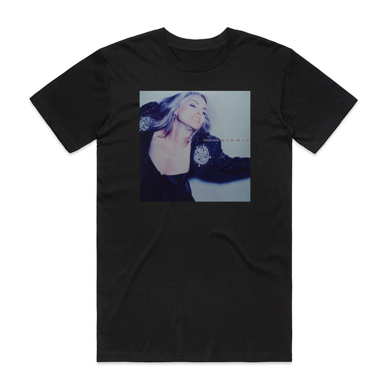 Blondie Atomic Album Cover T-Shirt Black