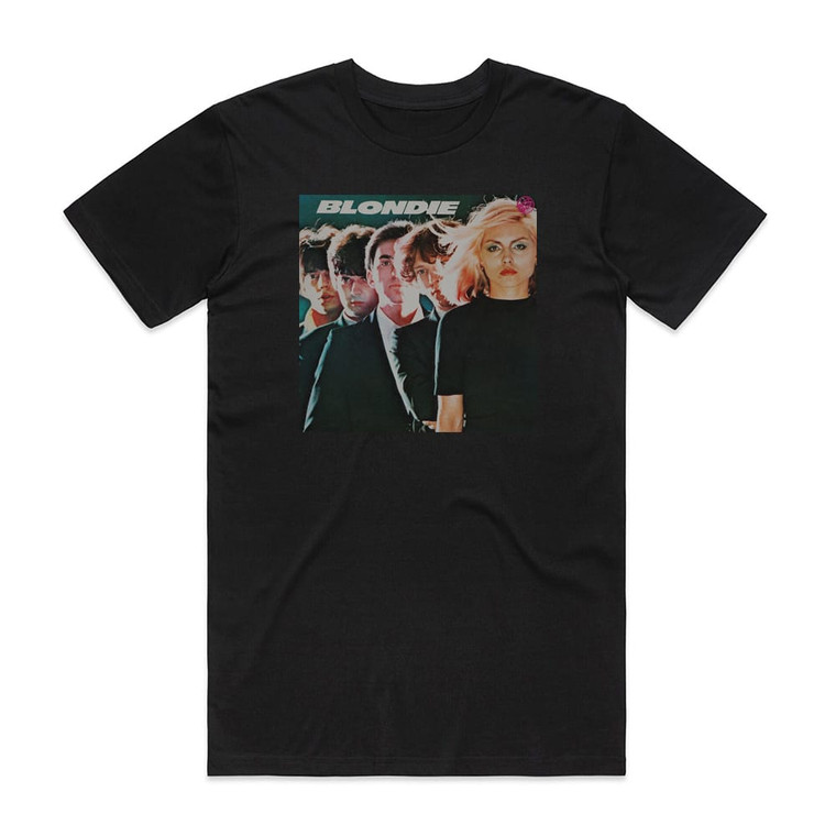 Blondie Blondie 2 Album Cover T-Shirt Black