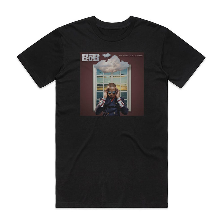 BoB Strange Clouds 3 Album Cover T-Shirt Black