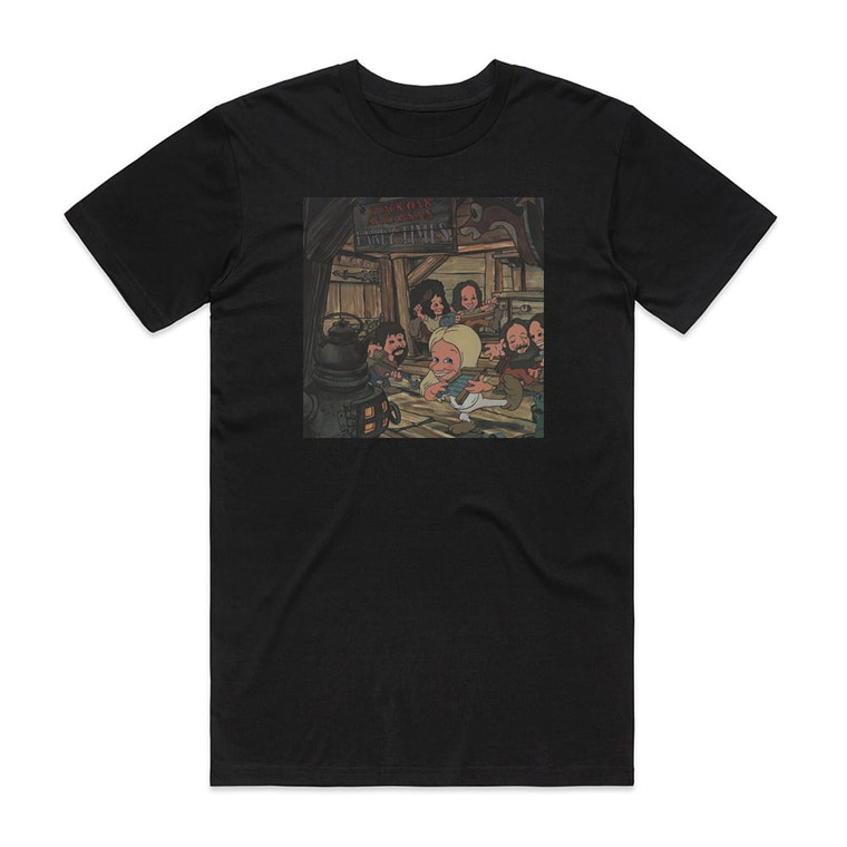 Black Oak Arkansas Early Times Album Cover T-Shirt Black