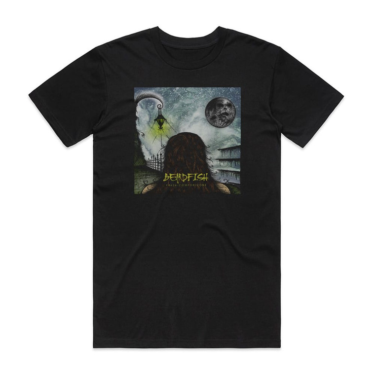 Beardfish 4626 Comfortzone Album Cover T-Shirt Black