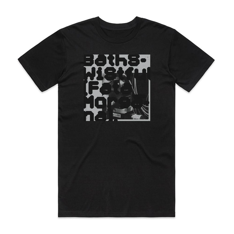 Baths Wistful Fata Morgana Album Cover T-Shirt Black