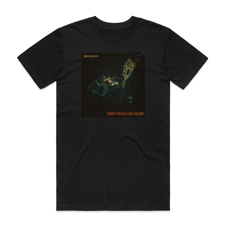 Ben Prunty Deep Space Deluxe Ep Album Cover T-Shirt Black