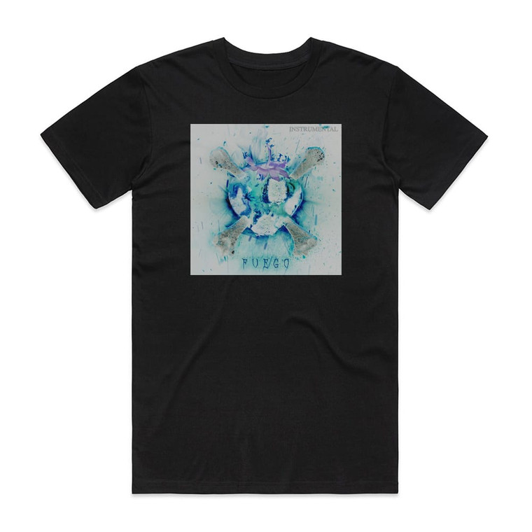 Berried Alive Fuego 1 Album Cover T-Shirt Black