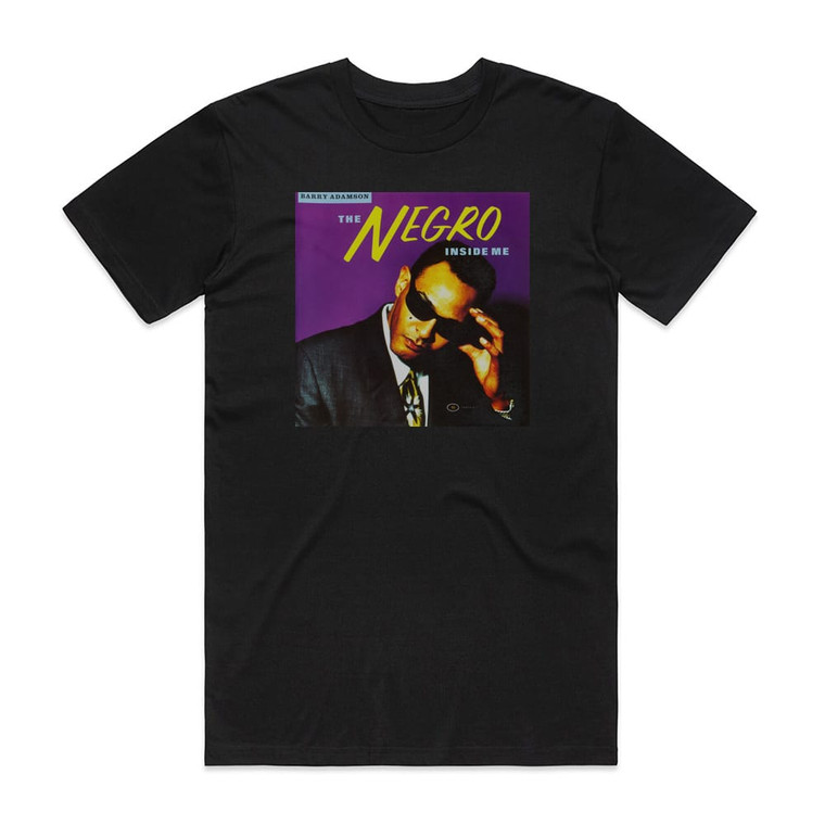 Barry Adamson The Negro Inside Me Album Cover T-Shirt Black