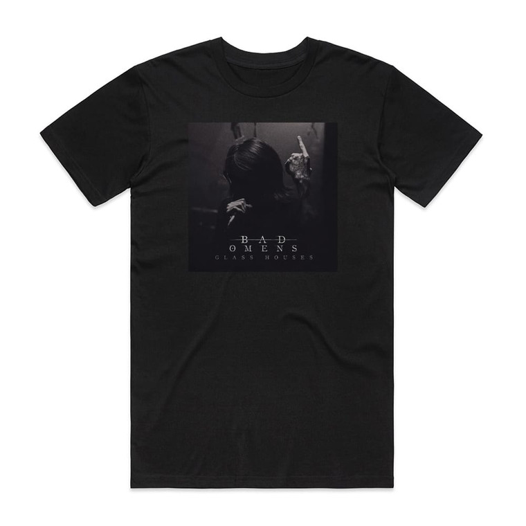 Bad Omens Glass Houses Album Cover T-Shirt Black