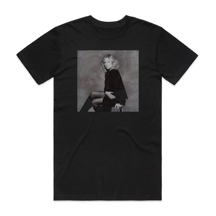 Barbra Streisand Till I Loved You Album Cover T-Shirt Black