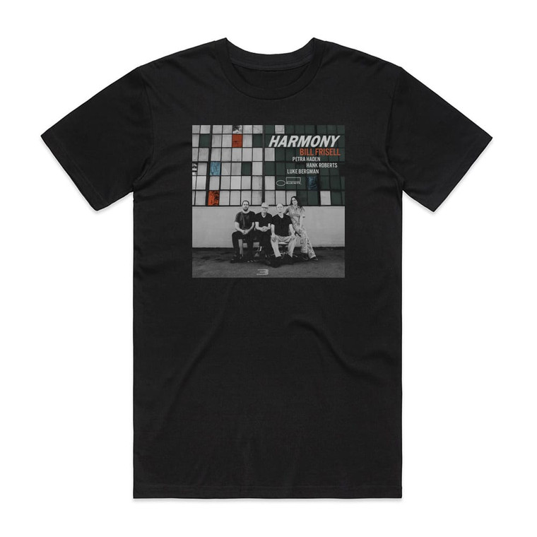 Bill Frisell Harmony Album Cover T-Shirt Black