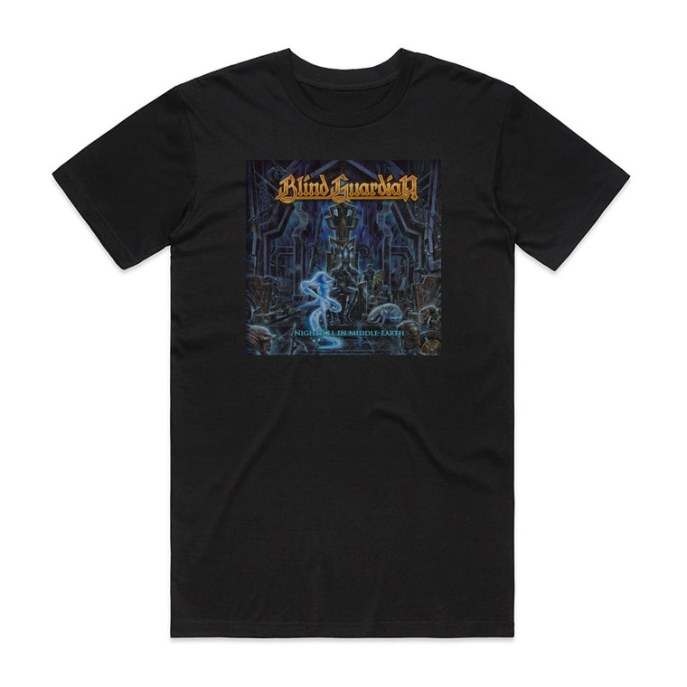 Blind Guardian Nightfall In Middle Earth 3 Album Cover T-Shirt Black