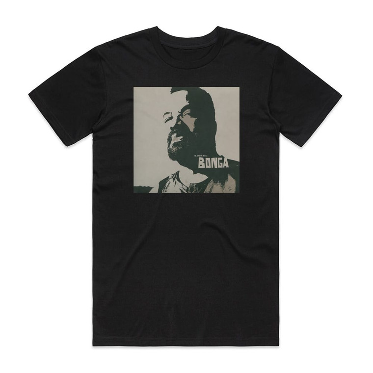 Bonga Kuenda Maiorais Album Cover T-Shirt Black