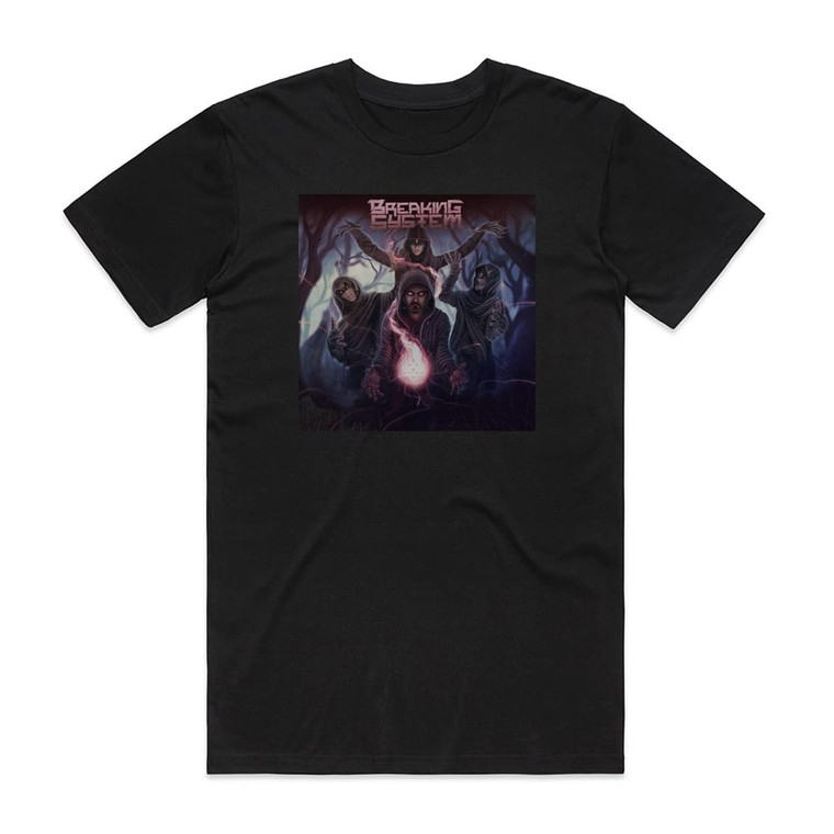 Breaking System Breaking System Album Cover T-Shirt Black