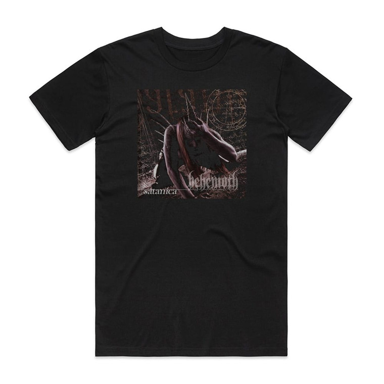 Behemoth Satanica 1 Album Cover T-Shirt Black