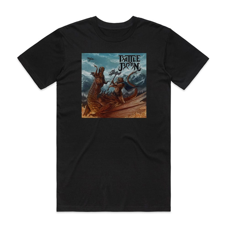 Battle Born Battle Born Album Cover T-Shirt Black