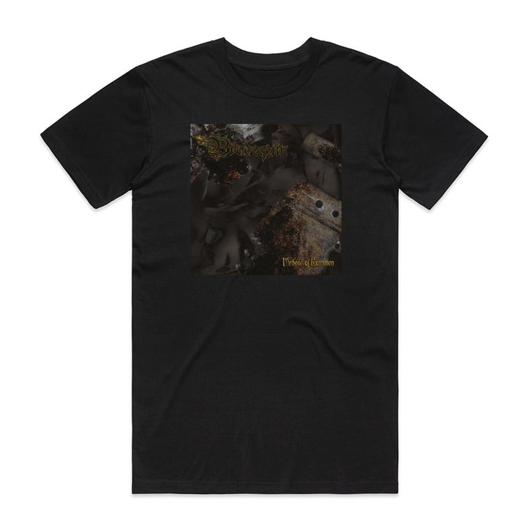 Brodequin Methods Of Execution Album Cover T-Shirt Black